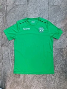 Hibernian Sponsorless Macron  Shirt Extra Large Green - Picture 1 of 2
