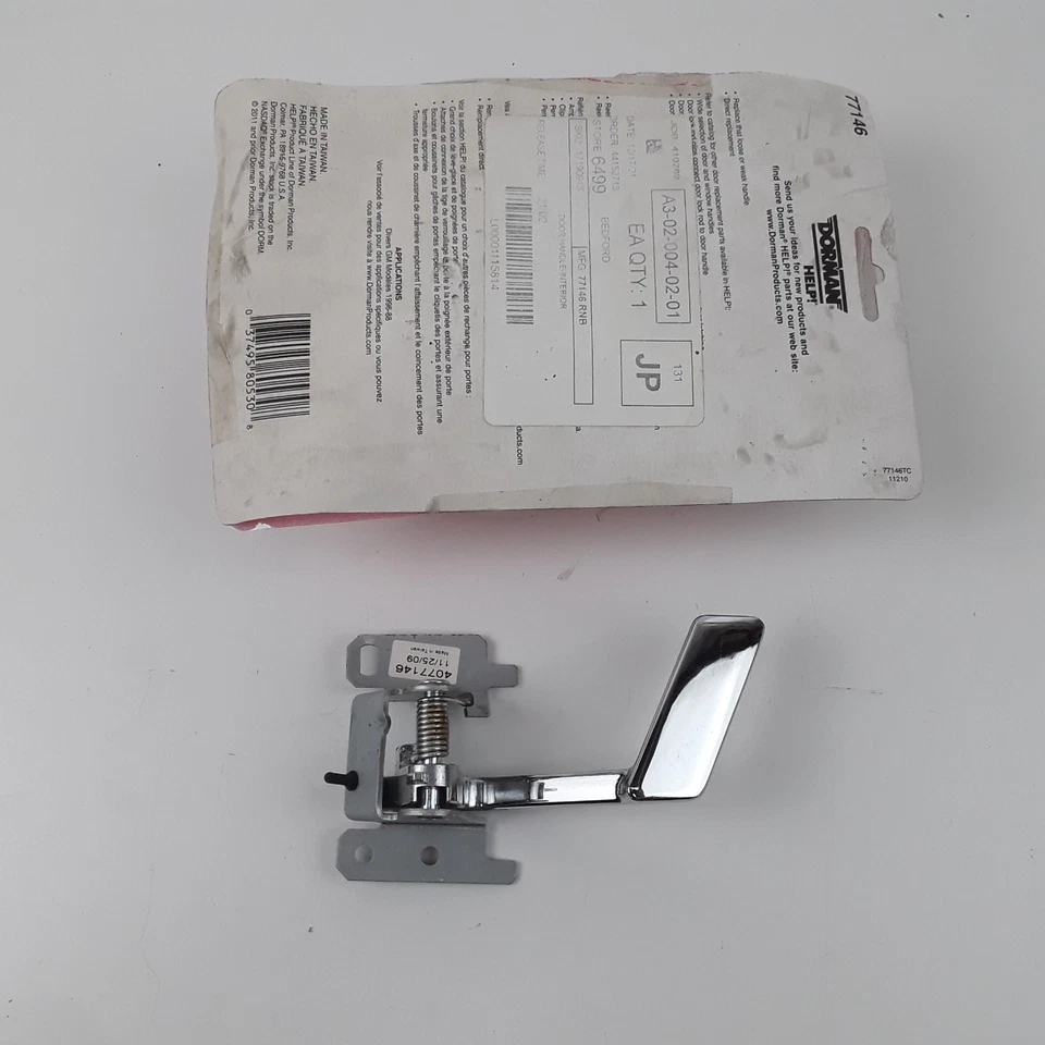 Maçaneta interna da porta dianteira esquerda compatível com Oldsmobile Cutlass Supreme 1988-1994 - Imagem 1 de 4