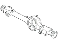 1995-2002 Range Rover Axle Housing - Rear (4.0 SE & 4.6 HSE) Foto 1 de 1