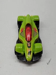 MATTEL HOT WHEELS #RO937 1186 MJ, I, NL Racer Car Lime Green Die cast 8 - Picture 1 of 5