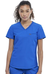 Royal Cherokee Scrubs Form Tuckable V Neck Top CK819 ROY - Bild 1 von 5