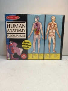Menschliche Anatomie Bodenpuzzle #445, doppelseitig, 100 Teile - Bild 1 von 3