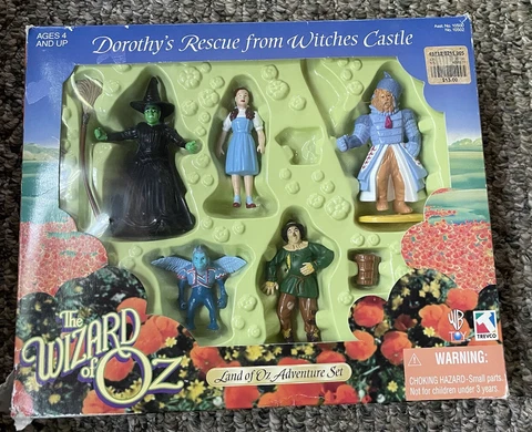 Wizard of Oz Dorothy’s Rescue From The Witch’s Castle Figurine Set Vintage Toy Cover