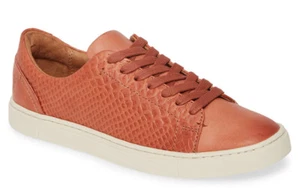 NIB - Frye Ivy Snake Embossed Leather Women Sneakers - Picture 1 of 6