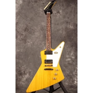 Epiphone / 1958 Korina Explorer White Pickguard Aged Natural - Picture 1 of 13
