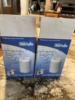 Eco Aqua Refrig Replace Filter EFF-6013A GE Hotpoint Kenmore reduces Impurities - Image 1 of 2