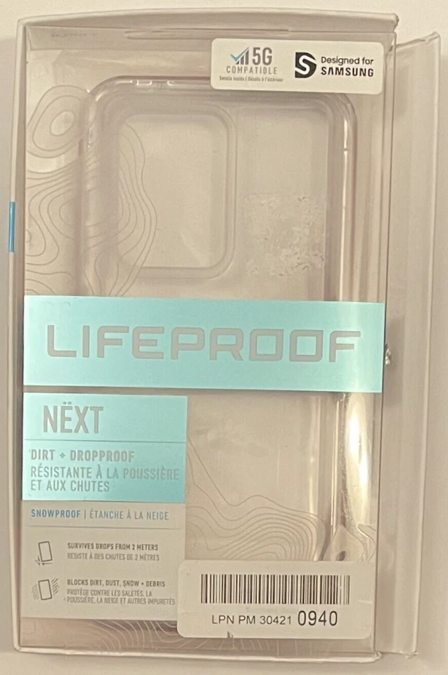 LifeProof Next Case For Samsung Galaxy S20 Ultra 5G Clear Purple Life Proof - Image 1 of 1