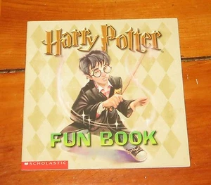 Harry Potter Fun Book SCHOLASTIC 1st Printing 2001 rare / mint - Bild 1 von 4