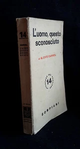 THE MAN THIS UNKNOWN by Alexis Carrel - Adventures of Thought #14 - 1940 - Picture 1 of 1