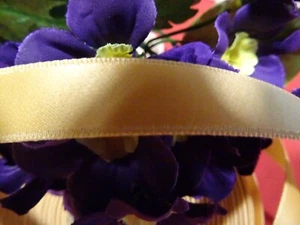 5mx1,5=tresse saumon satin lingerie fine ,layette couture loisirs créatifs - Imagen 1 de 4