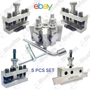 Juego de 5 postes de herramientas de cambio rápido T2 soportes de perforación estándar de separación 26 mm - Imagen 1 de 3