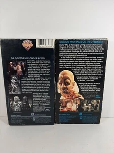 Doctor Who Revenge Of The Cybermen & The Five Doctors VHS Tapes - Bild 1 von 2