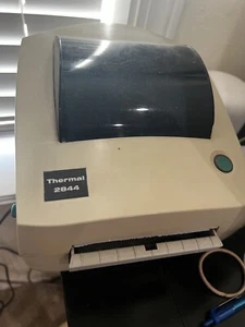 Zebra LP2844 Direct Thermal Label Printer - Picture 1 of 2