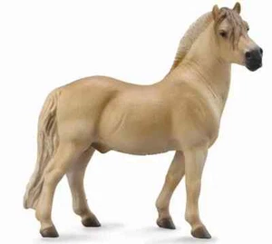 CollectA HORSE 88591 Brown Dun Fjord Stallion Model Horse Figurine Toy 2024 - Picture 1 of 1