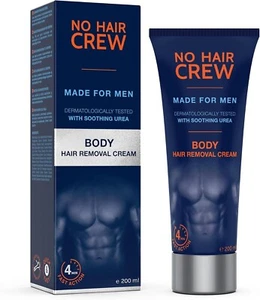 200 ml Enthaarungscreme für Körper – gründliche & sanfte Haarentfernung, Männer - Bild 1 von 8
