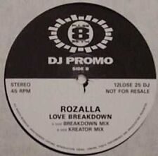 Rozalla- Love Breakdown 1992 12LOSE-25-DJ Vinyl 12''
