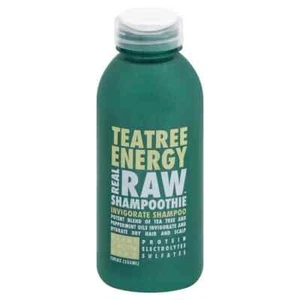 Real Raw Shampoothie Tea Tree Energy Invigorate Shampoo 12 Fl Oz - Picture 1 of 2