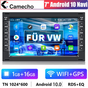 7" Android 10 Autoradio GPS Navi WiFi Bluetooth Für VW Polo MK3 MK4 MK5 Golf 4