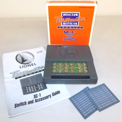 LIONEL TRAINS TMCC SC-1 TM Switch & Accessory Controller Item #6-12914 (A) Boxed - Image 1 of 4
