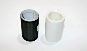 Cinta de reparación Dacron Insignia cometa ala vela toldo negro blanco 2 x 5 cm x 100 cm - Imagen 1 de 4
