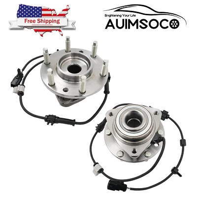 2Pcs Front Wheel Hub and Bearing Assemblies Combo For GMC Envoy XL 2002-2006 Foto 1 de 4