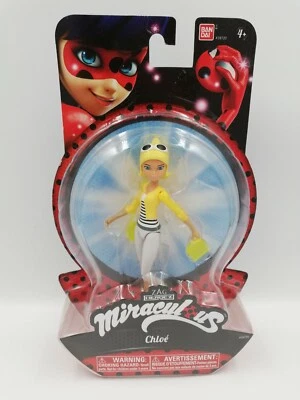 Figura Miraculous Zag Heroez Cloe 5,5""/13 cm Bandai Nueva  Foto 1 de 2