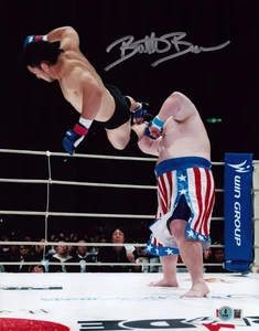 Butterbean Signed Pride FC 11x14 Photo BAS COA Bushido 12 Minowaman Picture Auto - Picture 1 of 24