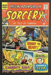 Chilling Adventures In Sorcery As Told By Sabrina #1 1972 Archie 5.0 VG/FN - Picture 1 of 14