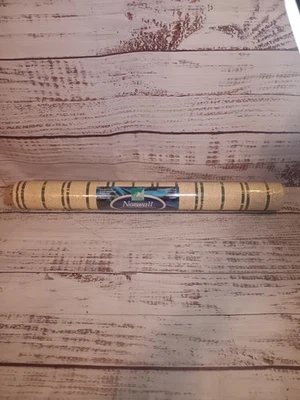 Norwall Vinyl Wall Covering FK11482 55.7 Sq Ft Canada Green Strip Crackled - Image 1 of 4