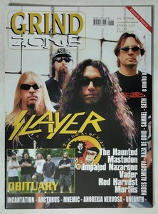 82454 GRIND ZONE n. 5/2004 - Slayer / Obituary / Mastodon / Mortiis / Vader - Imagen 1 de 4