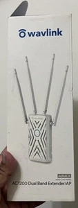 WAVLINK AC1200 Antenna X Range Extender Wi-Fi Dual Band - senza cavo Ethernet - Foto 1 di 2