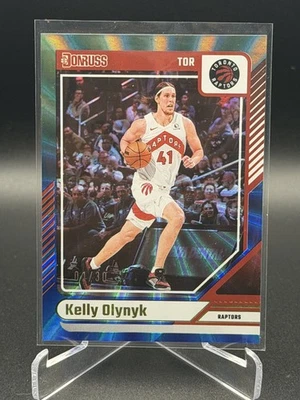 2024-25 Panini Donruss Basketball — Kelly Olynyk #42 Holo Blue & Green Laser /30 - Image 1 of 3