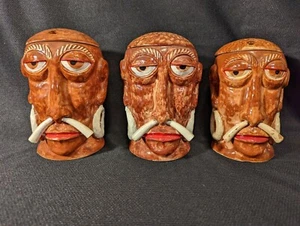 Lote de 3 tazas de cerámica cóncava base de San Diego MR BALI HAI - Imagen 1 de 12