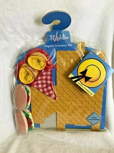 New VTG 2002 Learning Curve Madeline Rag Doll Picnic Accessory Set #1 *READ Desc - Picture 1 of 8