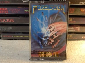 FORBIDDEN FORBIDDEN EVIL HEAVY METAL CASSETTE '88 COMBAT METALLICA MEGADETH OOP - Picture 1 of 4