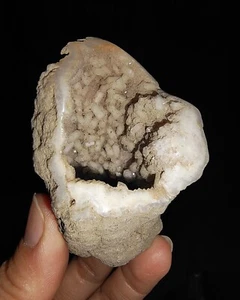 ¡¡INCREÍBLES AMONITAS!! GEODA DE ROCA DE CRISTAL DE JAVA INDONESIA, 65 MM - Imagen 1 de 9