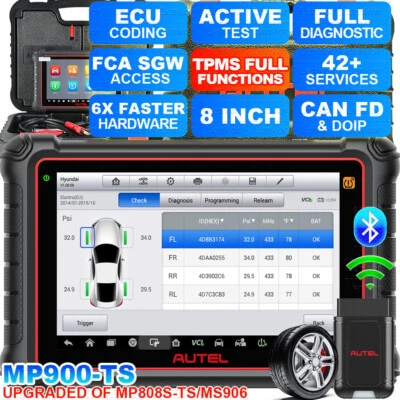 Autel MaxiPRO MP900-TS OBD2 Diagnosegerät Alle Steuergerät ECU Codierung TPMS DE - Bild 1 von 4