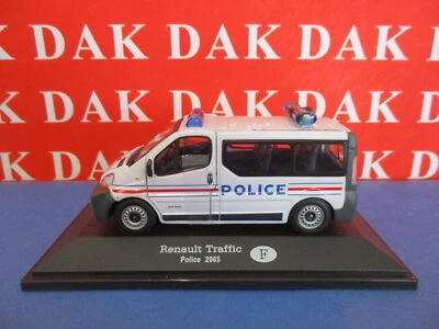Die cast 1/43 Modellino Furgone Polizia Police Renault Trafic 2003 Francia - Immagine 1 di 4