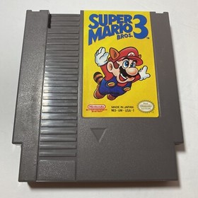 Super Mario Bros. 3 (Nintendo Entertainment System NES 1990) Authentic Tested