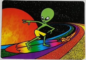 ALIEN--NUOVO--Adesivo distributore automatico prismatico vintage (1997) (#815) - Foto 1 di 2