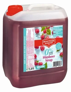 Mautner Markhof Himbeer 0% Zucker Sirup 5l - EINWEG - Bild 1 von 1