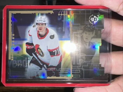 2023-24 Upper Deck Extended Series Die Cut Gold Ridly GREIG UD3-17 /200 - Image 1 of 3