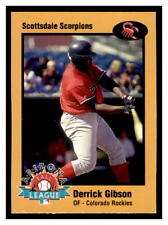 1998 Arizona Fall League Prospects Gold #24 DERRICK GIBSON Scottsdale Scorpions
