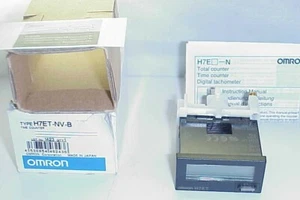 OMRON H7ET-NV-B TIME COUNTER, 4.5-30VDC, 7 DIGITS- NEW *FREE SHIPPING* - Picture 1 of 8