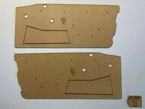 Tarjetas de puerta se adaptan a Alfa Romeo 2600 Spider Sprint calidad Masonite x2 - Imagen 1 de 5
