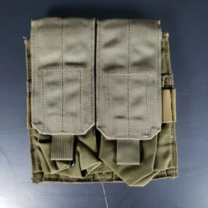 Coyote Double Magazine Pouch 5.56 USA Made MOLLE Courdura SOF Issue - Picture 1 of 5