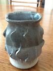 Pottery Luminary Candle Tealight, Cut Out Design, Artists Larry Spears