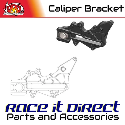 Soporte de pinza de freno para KTM 200 SX 2003-2004 trasero 220 mm reubicación OEM negro MM Foto 1 de 4