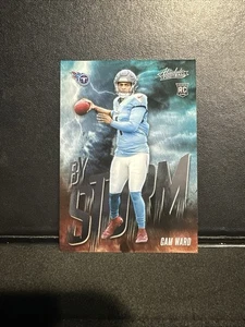 2025 Panini Absolute - By Storm #3 Cam Ward (RC) Tennessee Titans - Bild 1 von 2