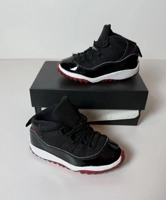 Nike Air Jordan 11 Bred Retro Talla 9C Foto 1 de 4